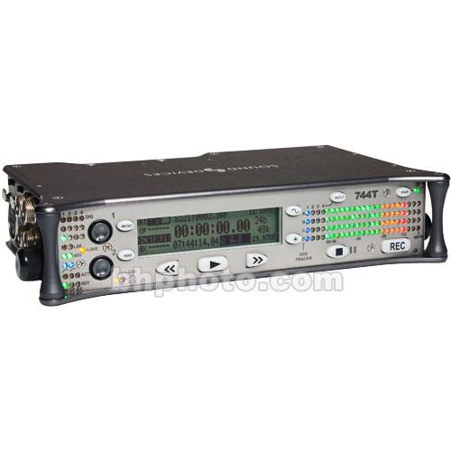 Sound Devices 744T 4-Channel Portable Audio Recorder &, Sound, Devices, 744T, 4-Channel, Portable, Audio, Recorder,