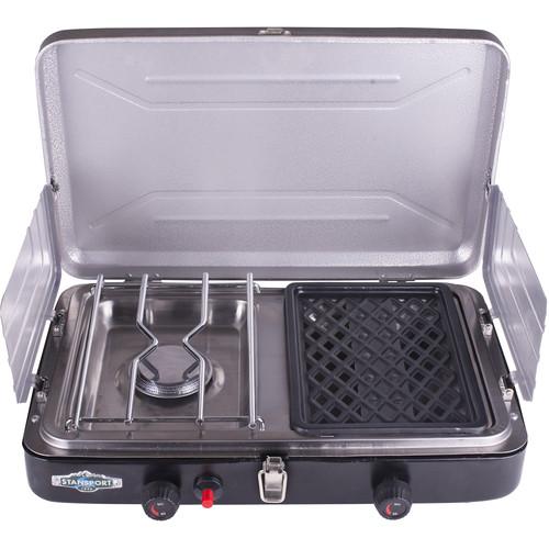Stansport Compact Propane Stove and Grill 206-100, Stansport, Compact, Propane, Stove, Grill, 206-100,