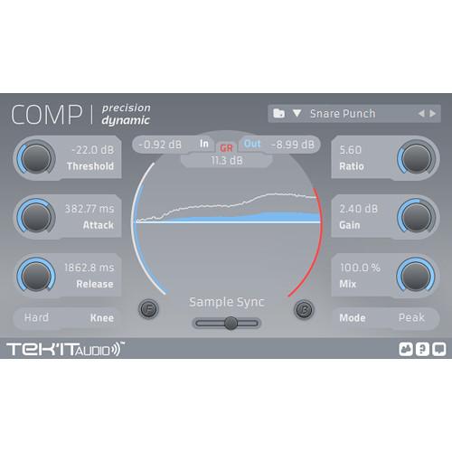 Tek'it Audio Comp - Modern Compressor Plug-In (Download), Tek'it, Audio, Comp, Modern, Compressor, Plug-In, Download,