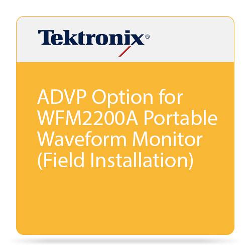 Tektronix ADVP Option for WFM2200A Portable WFM220AUPAVDP, Tektronix, ADVP, Option, WFM2200A, Portable, WFM220AUPAVDP,