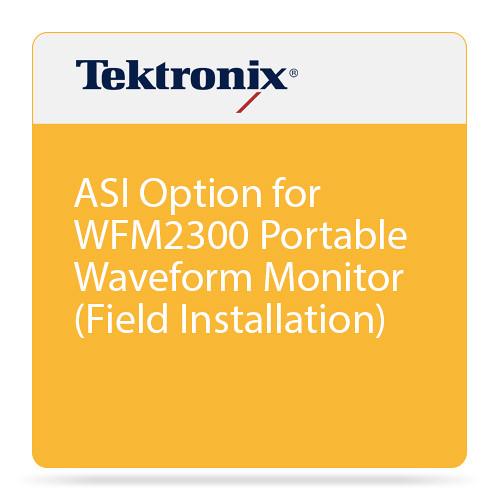 Tektronix ASI Option for WFM2300 Portable Waveform WFM230UPASI, Tektronix, ASI, Option, WFM2300, Portable, Waveform, WFM230UPASI