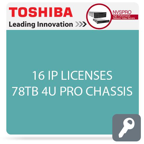 Toshiba NVSPRO Series 16-Channel 4U Rack Mount NVSPRO16-4U-78T