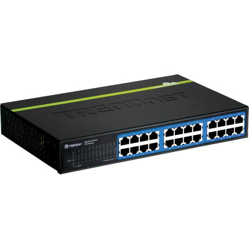 TRENDnet 24-Port Gigabit GREENnet Switch TEG-S24D