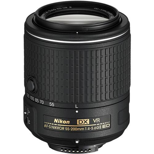 Used Nikon AF-S DX NIKKOR 55-200mm f/4-5.6G ED VR II Lens 20050B, Used, Nikon, AF-S, DX, NIKKOR, 55-200mm, f/4-5.6G, ED, VR, II, Lens, 20050B