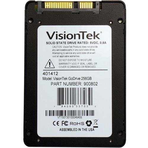 VisionTek Go Drive Low Profile 7mm Solid State Drive 900802, VisionTek, Go, Drive, Low, Profile, 7mm, Solid, State, Drive, 900802,
