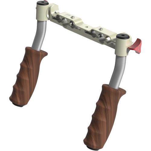 Vocas Wooden Handgrip Kit - Two Handgrips & 0390-0122