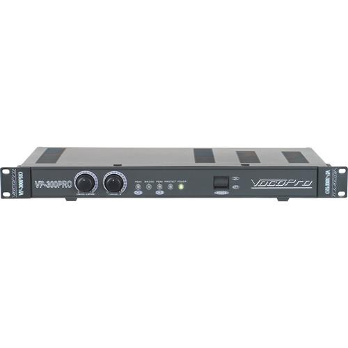 VocoPro 300W Professional Power Amplifier (1 RU) VP-300 PRO