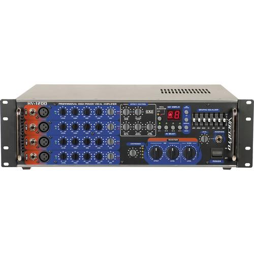 VocoPro HV-1200 Professional High Power Vocal Amplifier HV-1200
