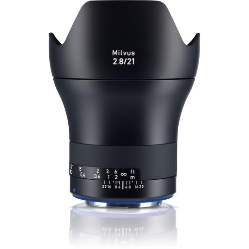 Zeiss Milvus 21mm f/2.8 ZE Lens for Canon EF 2096-549, Zeiss, Milvus, 21mm, f/2.8, ZE, Lens, Canon, EF, 2096-549,