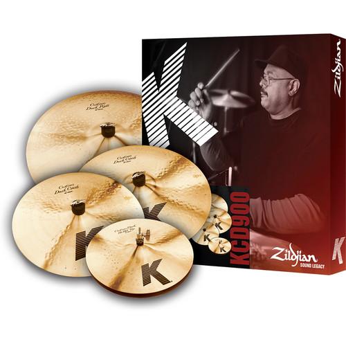 Zildjian  K Custom Dark Cymbal Set KCD900, Zildjian, K, Custom, Dark, Cymbal, Set, KCD900, Video