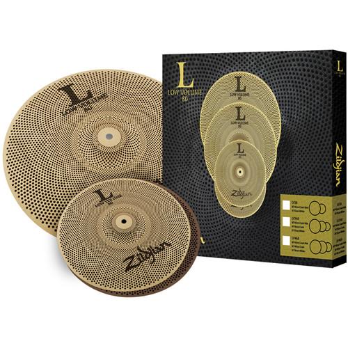 Zildjian LV38 L80 Low Volume Drumset Cymbals Box Set LV38