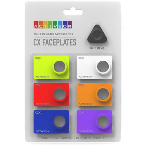 ACTIVEON Color Face Plate Kit for CX Action Camera CA08FBS, ACTIVEON, Color, Face, Plate, Kit, CX, Action, Camera, CA08FBS,