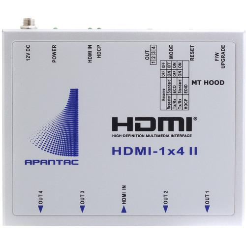 Apantac 1 x 4 HDMI Splitter with 4K2K and HDCP HDMI-1X4-III, Apantac, 1, x, 4, HDMI, Splitter, with, 4K2K, HDCP, HDMI-1X4-III,