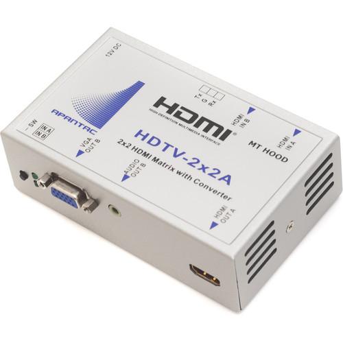 Apantac HDTV-2X2A HDMI/VGA 2 x 2 Matrix Switch HDTV-2X2A