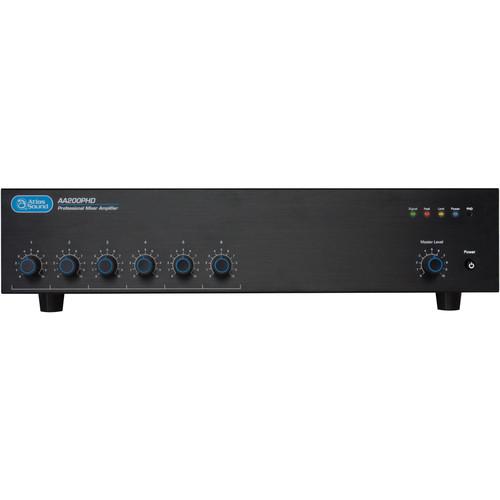 Atlas Sound AA200PHD 6-Input 200W Mixer Amplifier AA200PHD