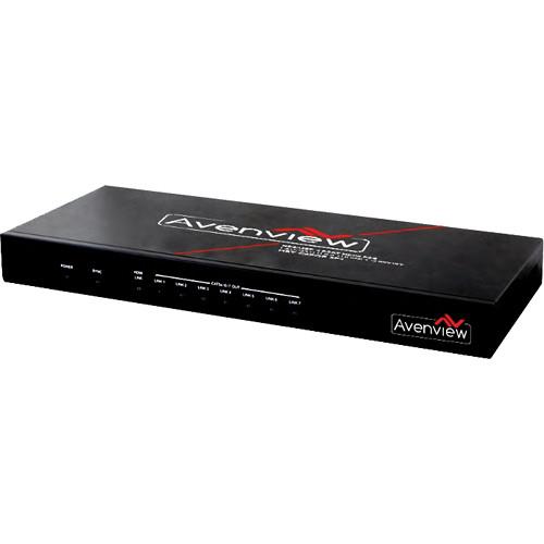 Avenview 7-Way HDBaseT Splitter and Receiver Kit