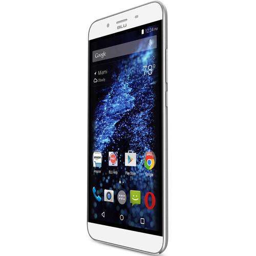 BLU Studio XL D850Q 8GB Smartphone (Unlocked, White) D850Q-WHITE, BLU, Studio, XL, D850Q, 8GB, Smartphone, Unlocked, White, D850Q-WHITE