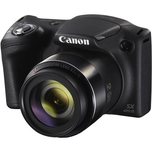 Canon PowerShot SX420 IS Digital Camera (Black) 1068C001, Canon, PowerShot, SX420, IS, Digital, Camera, Black, 1068C001,