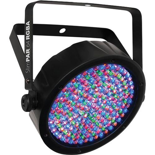 CHAUVET SlimPAR 64 RGBA LED Light with Power and DMX, CHAUVET, SlimPAR, 64, RGBA, LED, Light, with, Power, DMX,