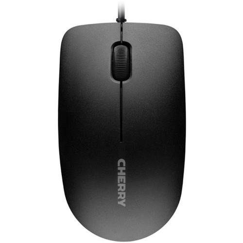 CHERRY Corded 3-Button Optical Mouse (Black) JM-0800-2