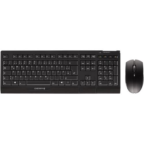 CHERRY Encrypted Wireless Keyboard and Mouse Set JD-0400EU-2, CHERRY, Encrypted, Wireless, Keyboard, Mouse, Set, JD-0400EU-2,