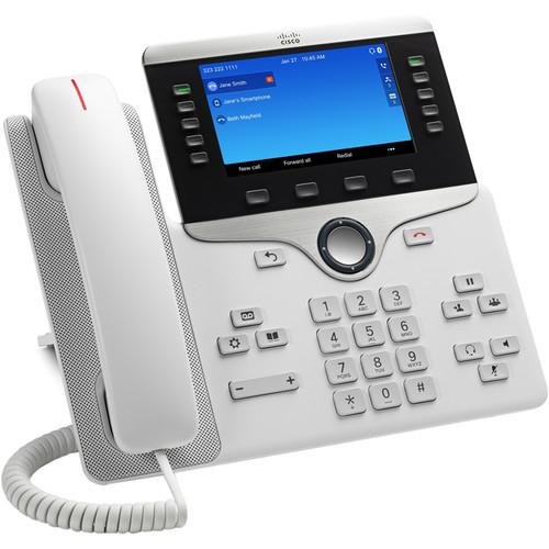 Cisco 8851 Wall Mountable IP Phone - White CP-8851-W-K9, Cisco, 8851, Wall, Mountable, IP, Phone, White, CP-8851-W-K9,
