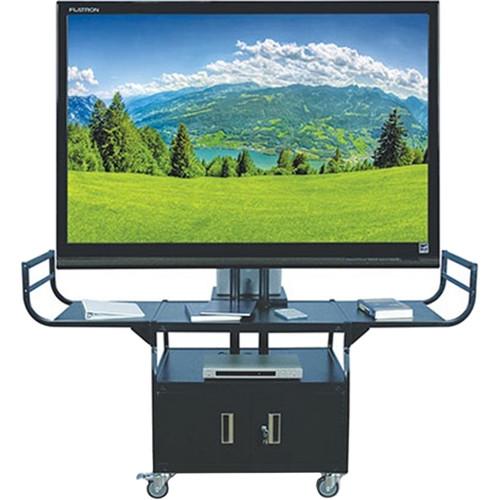 HamiltonBuhl Rolling Metal Cart for Flat Panel TVs up to SWB-80