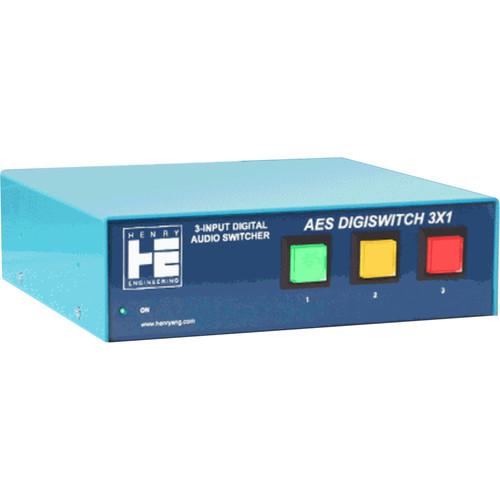 Henry Engineering AES DigiSwitch 3x1 AES DIGISWITCH 3X1