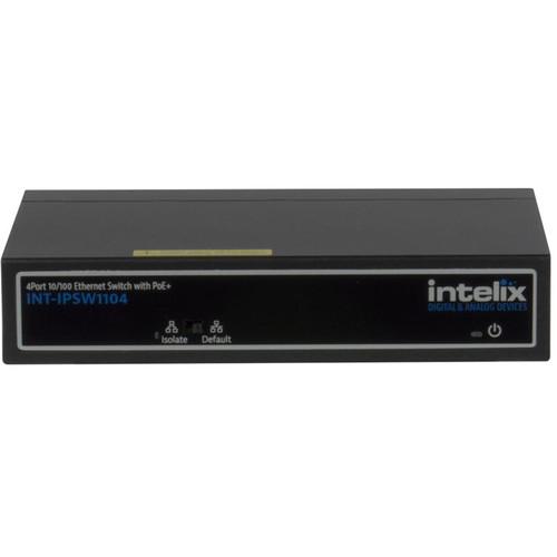 Intelix 4-Port 10/100 BaseT Ethernet Switch INT-IPSW1104, Intelix, 4-Port, 10/100, BaseT, Ethernet, Switch, INT-IPSW1104,
