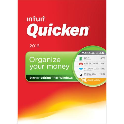 Intuit Quicken Starter Edition 2016 (Download) 426790, Intuit, Quicken, Starter, Edition, 2016, Download, 426790,