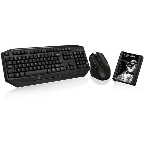 IOGEAR Keymander Wireless Keyboard and Mouse Bundle GE1337PKIT