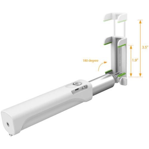 iOttie MiGO Adjustable Selfie Stick (White) HLMPIO110WH