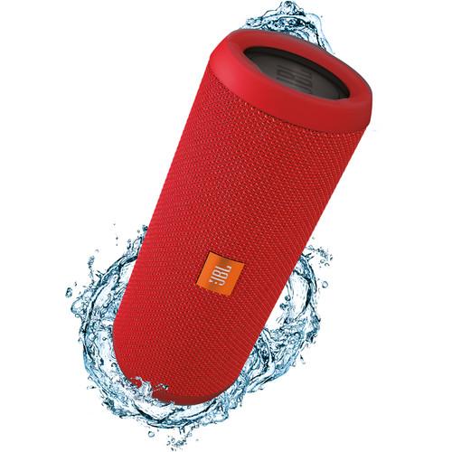 JBL Flip 3 Wireless Portable Stereo Speaker (Red) JBLFLIP3RED