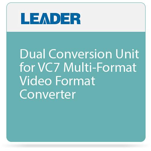 Leader Dual Conversion Unit for VC7 Multi-Format Video VC7000003, Leader, Dual, Conversion, Unit, VC7, Multi-Format, Video, VC7000003