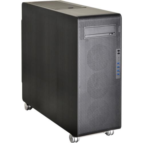 Lian Li PC-V1000LB Full Tower Desktop Case (Black) PC-V1000LB
