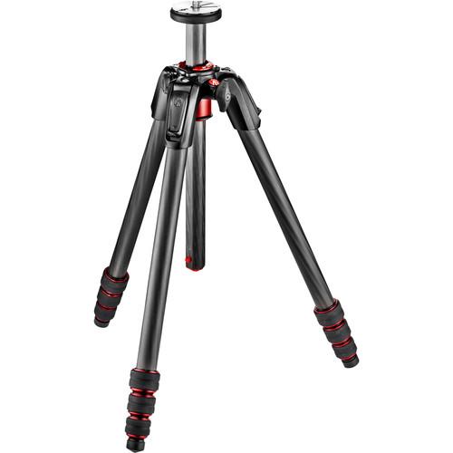 Manfrotto 190go! Carbon Fiber Tripod with XPRO Geared 3-Way, Manfrotto, 190go!, Carbon, Fiber, Tripod, with, XPRO, Geared, 3-Way,