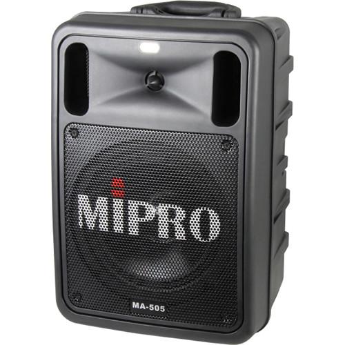 MIPRO MA-505 Portable Wireless PA System (Black) MA505PA, MIPRO, MA-505, Portable, Wireless, PA, System, Black, MA505PA,