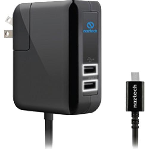 Naztech N422 TRiO Wall Charger with Micro-USB N422W-12434