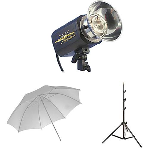 Novatron M150 2-Monolight Kit with 2 Umbrellas N2640KIT