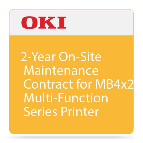 OKI 2-Year On-Site Maintenance Contract for MB4x2 38040202, OKI, 2-Year, On-Site, Maintenance, Contract, MB4x2, 38040202,