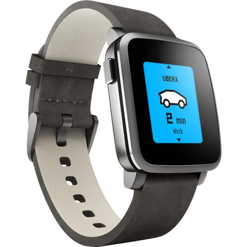 Pebble  Time Steel Smartwatch 511-00024
