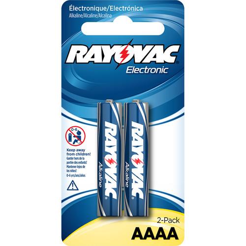RAYOVAC AAAA 1.5V Alkaline Battery (Carded, 2-Pack) KE825-2, RAYOVAC, AAAA, 1.5V, Alkaline, Battery, Carded, 2-Pack, KE825-2,