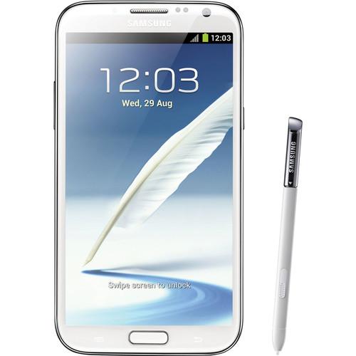 Samsung Galaxy Note 2 SGH-I317 16GB AT&T Branded I317-WHITE, Samsung, Galaxy, Note, 2, SGH-I317, 16GB, AT&T, Branded, I317-WHITE