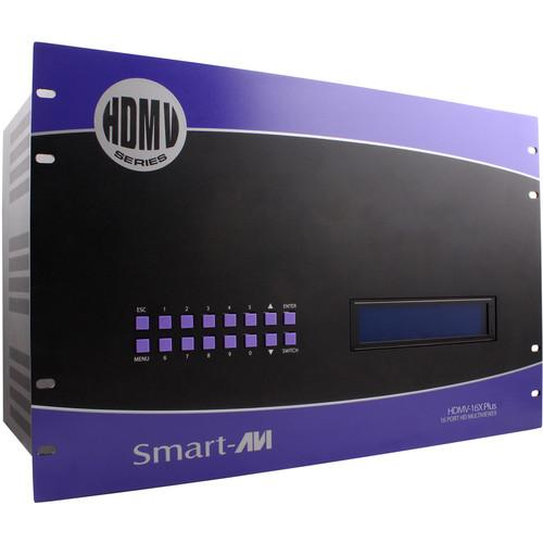 Smart-AVI 16-Port HDMI Real-Time Multiviewer and SM-HDMV16X-PLUS, Smart-AVI, 16-Port, HDMI, Real-Time, Multiviewer, SM-HDMV16X-PLUS