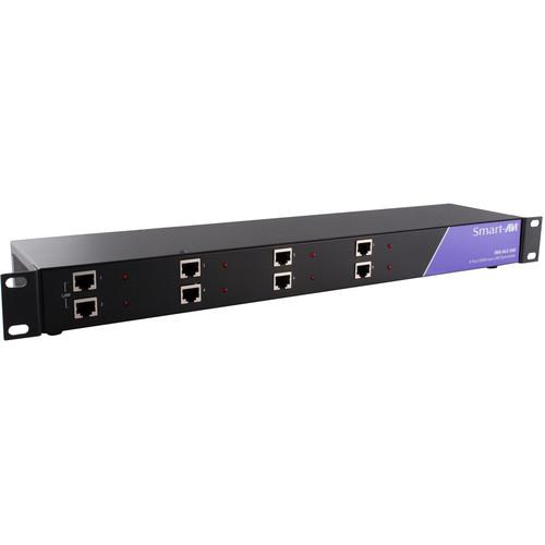 Smart-AVI 8-Port HDMI/IR Extender over LAN (1 RU) RK8-HLX-500-S