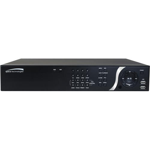 Speco Technologies 16-Channel NVR with Digital N16NS12TB, Speco, Technologies, 16-Channel, NVR, with, Digital, N16NS12TB,