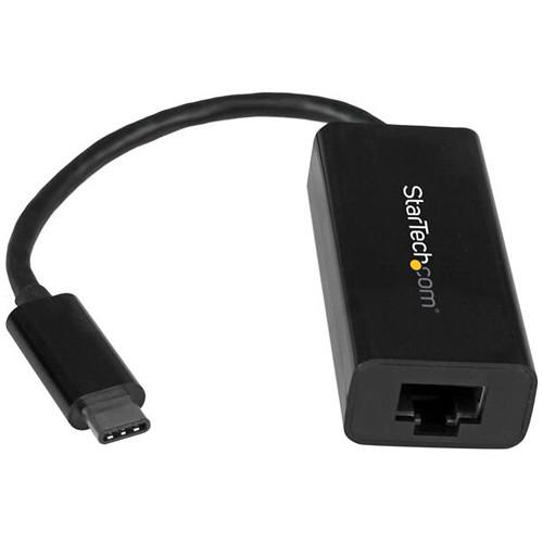 StarTech USB-C to Gigabit Network Adapter (Black) US1GC30B, StarTech, USB-C, to, Gigabit, Network, Adapter, Black, US1GC30B,