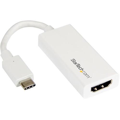 StarTech  USB-C to HDMI Adapter (White) CDP2HDW, StarTech, USB-C, to, HDMI, Adapter, White, CDP2HDW, Video