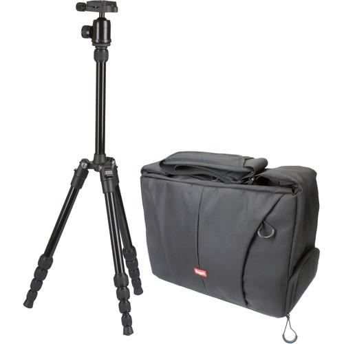 Sunpak TravelLite 60 Aluminum Tripod with Camera Bag 620-605-WBG
