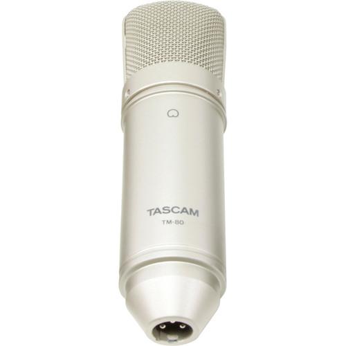 Tascam TM-80 Studio Condenser Microphone Value Bundle